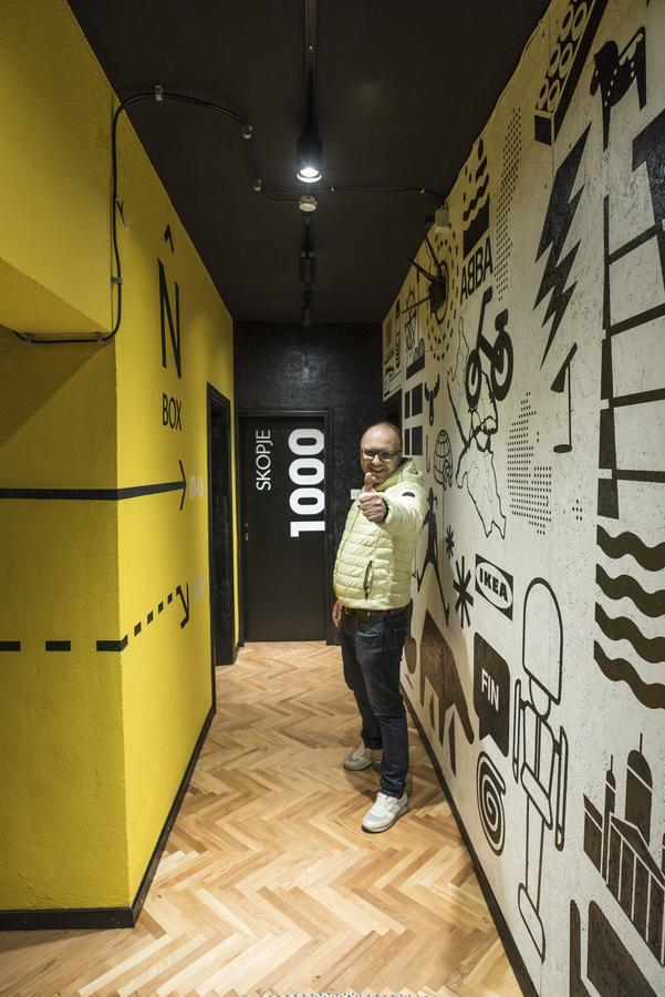 Nordic Hostel N-Box Скопье Экстерьер фото