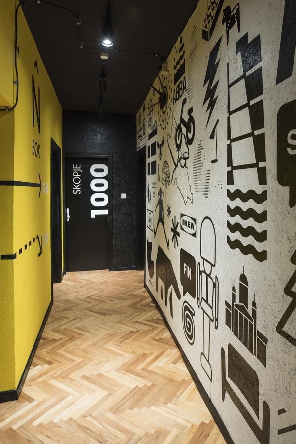 Nordic Hostel N-Box Скопье Экстерьер фото